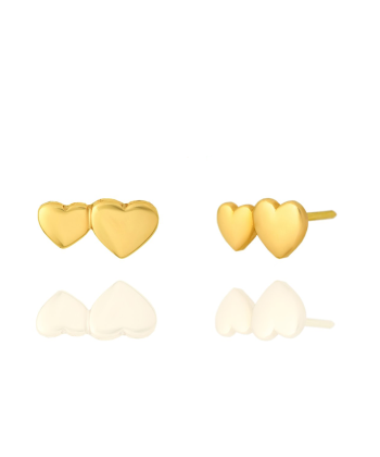 گوشواره طلا قلب میوگلد Mio Gold کدE1227