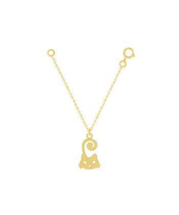 آویز طلا ساعت گربه میوگلد Mio Gold کدW209