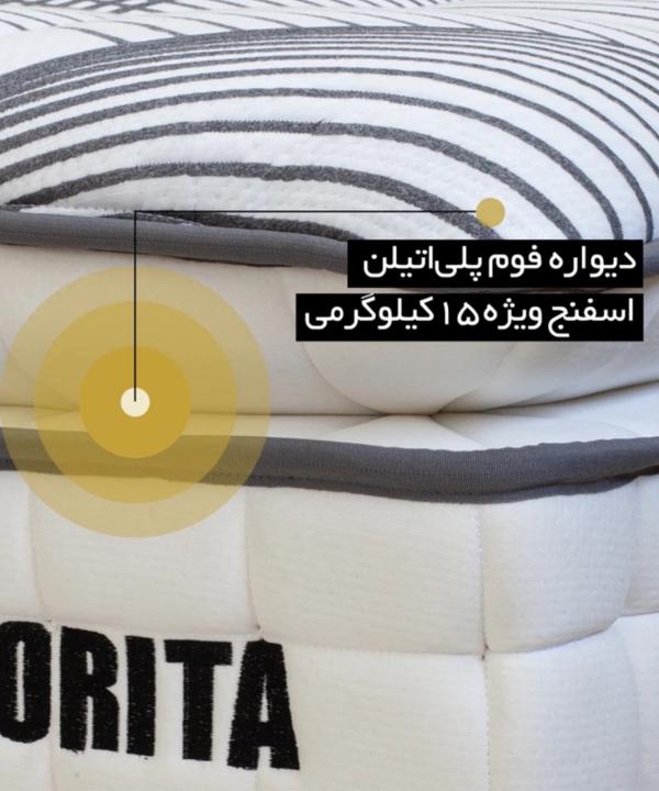 تشک یک نفره اورنگ Orang مدل SENORITA