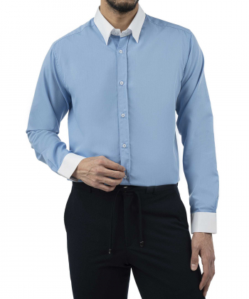 پیراهن آستین بلند مردانه فریولی مدل 11110