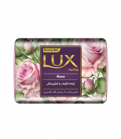 صابون ویتامینه لوکس Lux با رایحه گل رز وزن 125 گرم