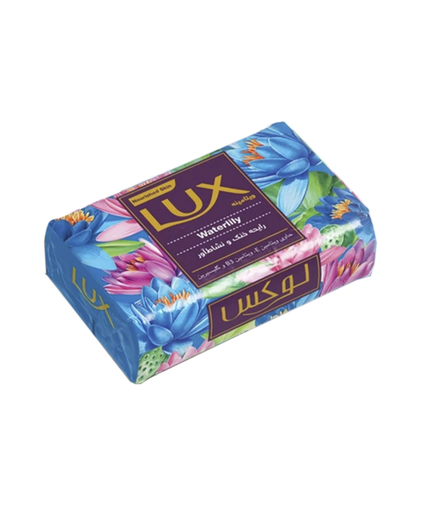 صابون ویتامینه لوکس Lux با رایحه گل نیلوفر آبی وزن 90 گرم