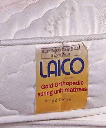 تشک فنری لایکو Laico مدل نیروانا ابعاد 180x80