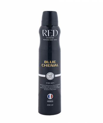 اسپری خوشبوکننده بدن مردانه رد دایموند Red Diamond مدل Bleu De Chanel حجم 200 میلی لیتر