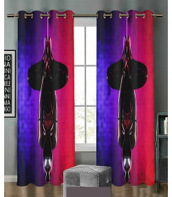پرده نوپه هوم Nope Home مدل مخمل پانچی طرح spiderman سایز 140x280