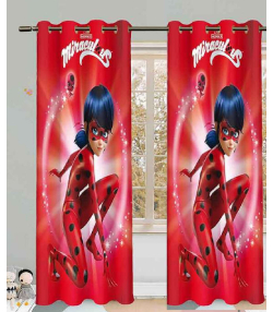 پرده نوپه هوم Nope Home مدل مخمل پانچی طرح miraculous سایز 140x280