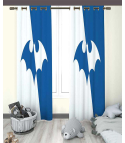پرده نوپه هوم Nope Home مدل مخمل پانچی طرح رنگی بتمن سایز 140x280