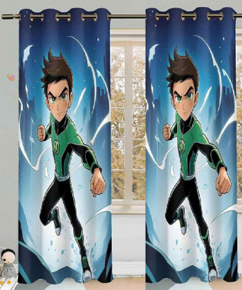 پرده نوپه هوم Nope Home مدل مخمل پانچی طرح بن تن سایز 140x280