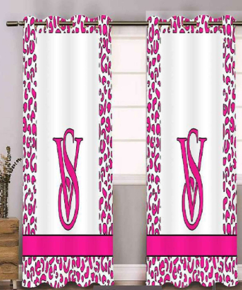 پرده نوپه هوم Nope Home مدل مخمل پانچی طرح ویکتوریا سکرت سایز 140x280