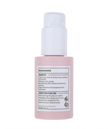 سرم نیاسینامید ژنوبایوتیک Geno Biotic مناسب صورت و گردن حجم 30 میلی لیتر