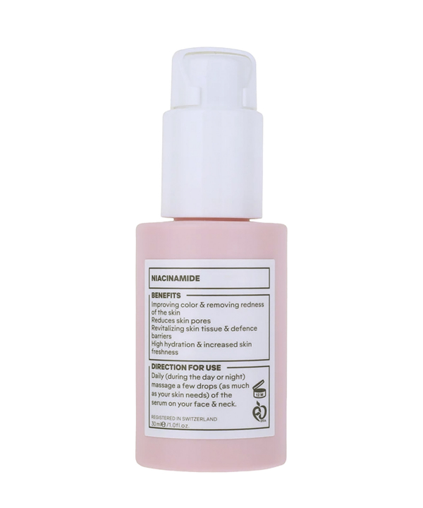 سرم نیاسینامید ژنوبایوتیک Geno Biotic مناسب صورت و گردن حجم 30 میلی لیتر