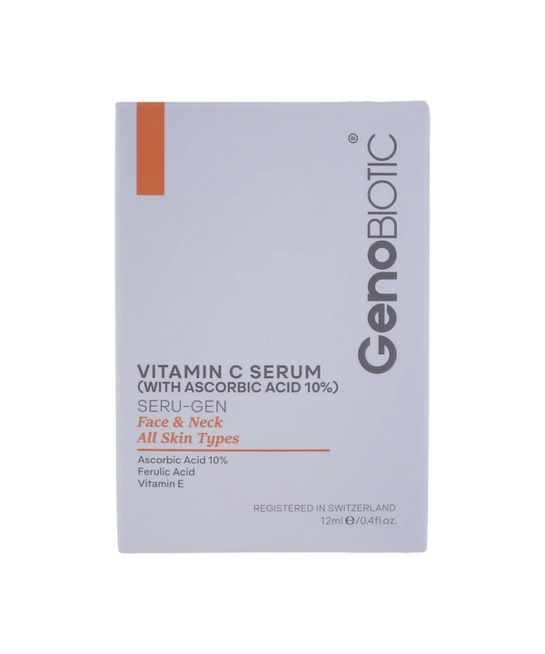 سرم ویتامین C و آسکوربیک اسید ژنوبایوتیک Geno Biotic حجم 12 میلی لیتر
