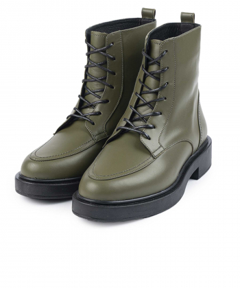 نیم بوت زنانه چرم طبیعی چرم مشهد Mashad Leather کد J2646-038