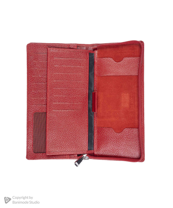 کیف دستی چرم طبیعی بیسراک Bisrak مدل NL-Wallet-Mahan-F