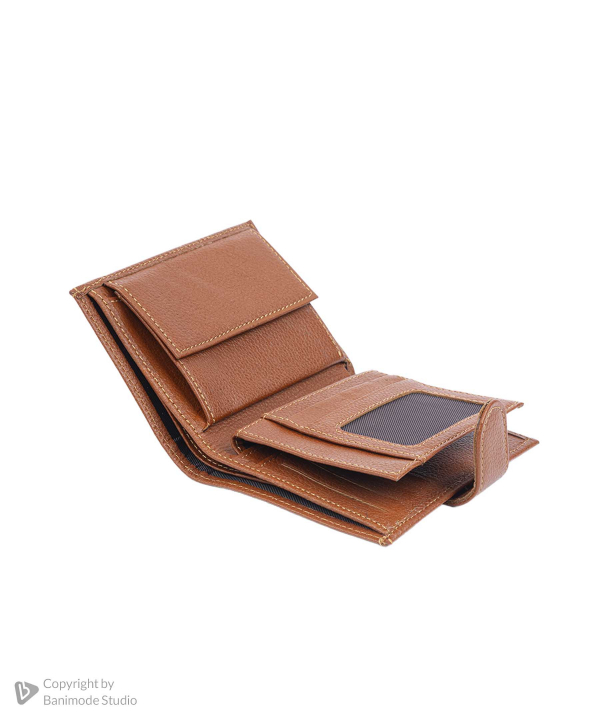 کیف پول زنانه چرم طبیعی بیسراک Bisrak مدل NL-PW-D555-F