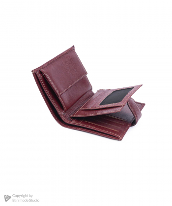کیف پول زنانه چرم طبیعی بیسراک Bisrak مدل NL-PW-D555-N