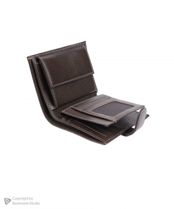 کیف پول زنانه چرم طبیعی بیسراک Bisrak مدل NL-PW-D555-N