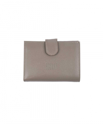 کیف پول زنانه چرم طبیعی بیسراک Bisrak مدل D555