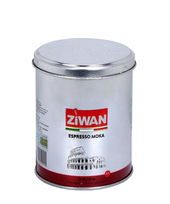 پودر قهوه اسپرسو موکا زیوان Ziwan مدل Espresso Moka وزن 150 گرم