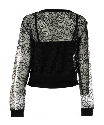 بلوز توری و تاپ نیم تنه زنانه آر ان اس RNS