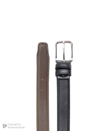 کمربند مردانه چرم طبیعی بیسراک Bisrak مدل MenBelt-812-N-120