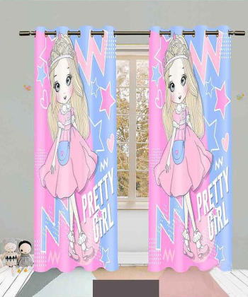 پرده نوپه هوم Nope Home مدل مخمل پانچی طرح پیراهن بلند سایز 140x280