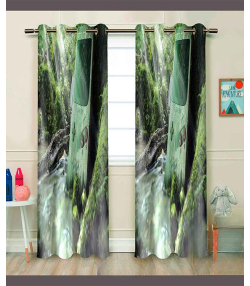 پرده نوپه هوم Nope Home مدل مخمل پانچی طرح گیم سایز 140x280