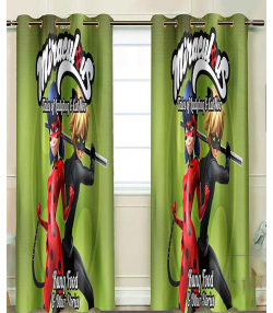 پرده نوپه هوم Nope Home مدل مخمل پانچی طرح میراکلس بیداری سایز 140x280