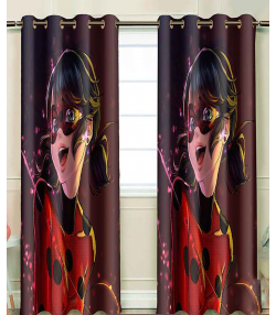 پرده نوپه هوم Nope Home مدل مخمل پانچی طرح میراکلس بیداری سایز 140x280