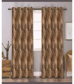 پرده نوپه هوم Nope Home مدل مخمل پانچی طرح ابر و بادی سایز 140x280