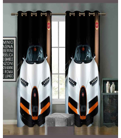 پرده نوپه هوم Nope Home مدل مخمل پانچی طرح ماشین سایز 140x280