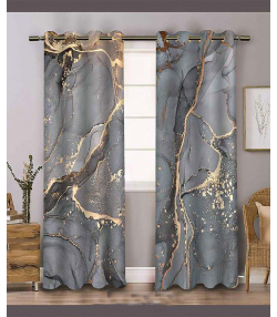 پرده نوپه هوم Nope Home مدل مخمل پانچی طرح ماربل سایز 140x280