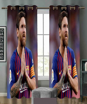 پرده نوپه هوم Nope Home مدل مخمل پانچی طرح مسی سایز 140x280