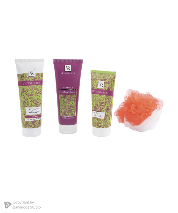 پک مراقبت پوست و موی ویکتوریا رز Victoria Rose بسته 4 عددی