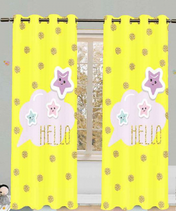 پرده نوپه هوم Nope Home مدل مخمل پانچی طرح پنجه سایز 140x280