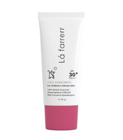 کرم ضد آفتاب کودکان Spf30 لافارر Lafarrerr بی رنگ وزن 40 گرم