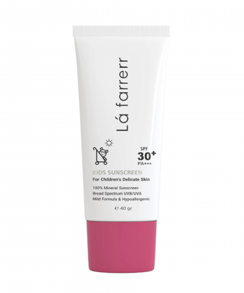 کرم ضد آفتاب کودکان Spf30 لافارر Lafarrerr بی رنگ وزن 40 گرم