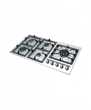 اجاق گاز 5 شعله استیل قوس دار پلوپز کنار تاکنو Tacno مدل G-104