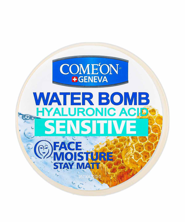 کرم آبرسان مناسب پوست‌های حساس کامان Comeon مدل Water Bomb حجم 200 میلی‌لیتر