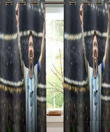 پرده نوپه هوم Nope Home مدل مخمل پانچی طرح مسی سایز 140x280