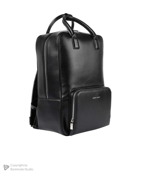 کوله پشتی چرم طبیعی چرم مشهد Mashad Leather مدل V5008