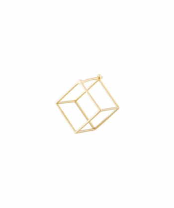 گوشواره تک لنگه مکعب درریس Doris کدP5806