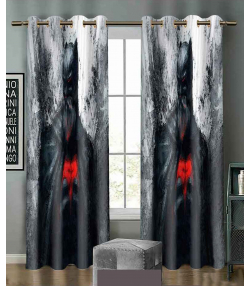 پرده نوپه هوم Nope Home مدل مخمل پانچی طرح بتمن سایز 140x280
