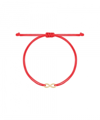 دستبند نخی قرمز بی نهایت درریس Doris کدP5755