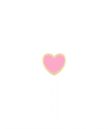 آویز قلب صورتی کمرنگ درریس Doris کدP5749