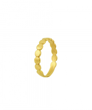 انگشتر طلا دایره میوگلد Mio Gold کد R1063