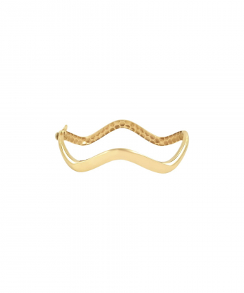 النگو طلا موج میوگلد Mio Gold کد BA290