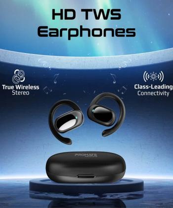 هندزفری بی سیم (ایربادز بلوتوث) پرومیت مدل AEROTUNE.BLACK