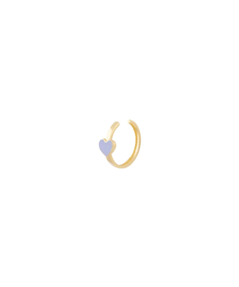 ایرکاف قلب با میناکاری یاسی درریس Doris کدP5911