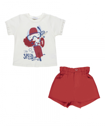 ست نخ پنبه دخترانه فیورلا مدل MP-FI-35027